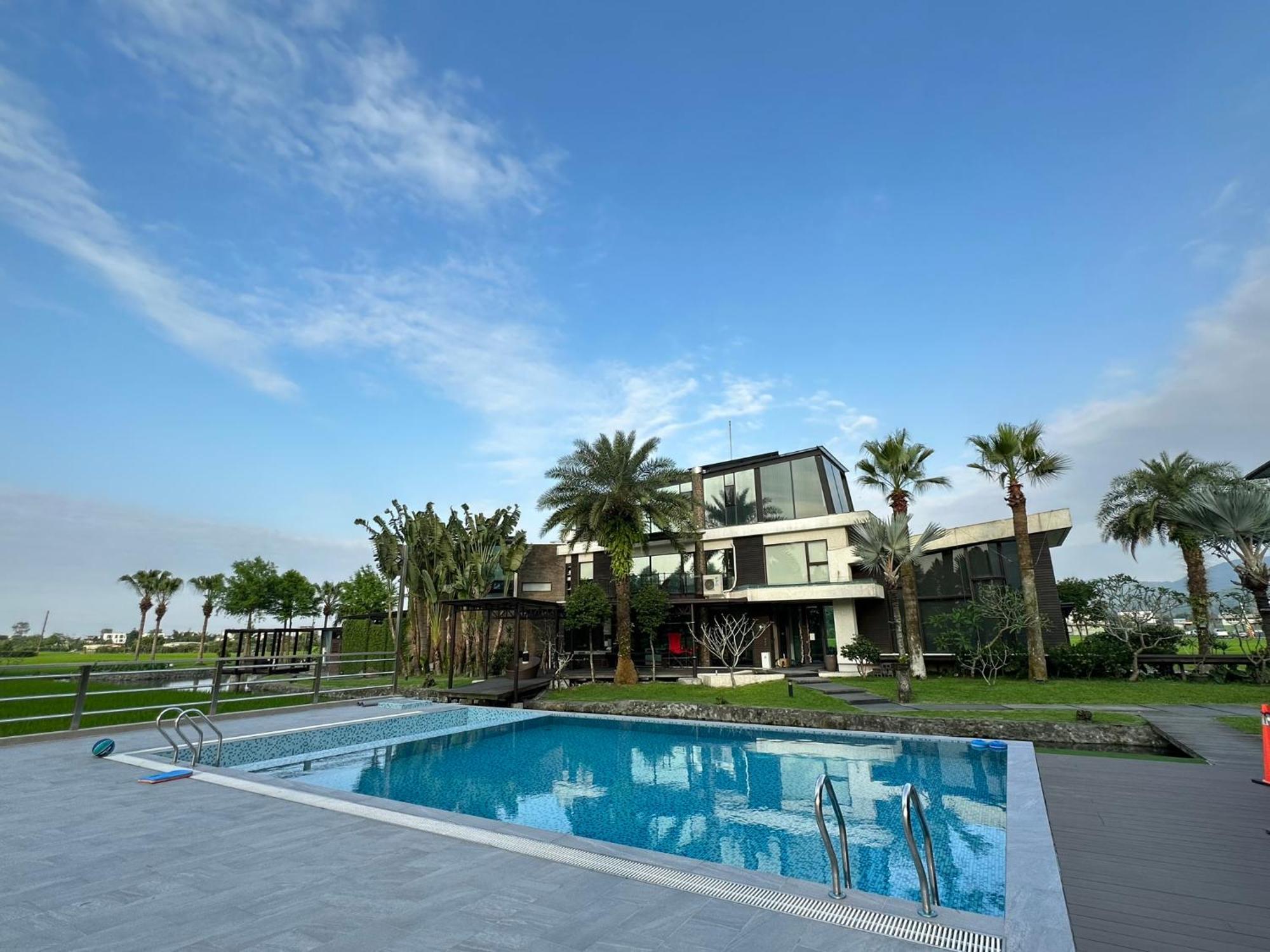 Aqua Star Villa Homestay 冬山郷 エクステリア 写真